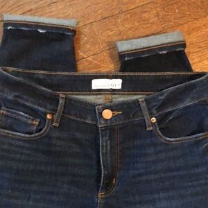 Loft Curvy Skinny Crop jeans Size 6